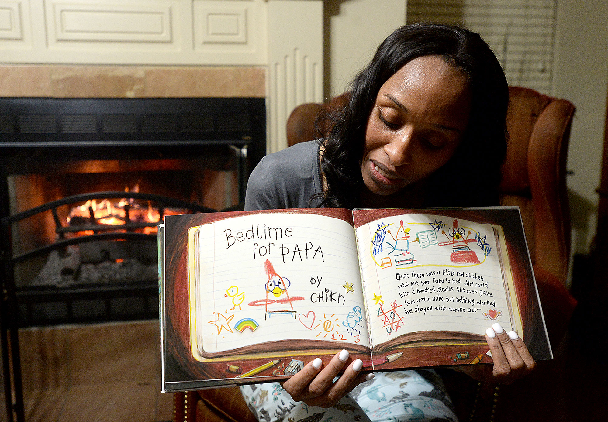 Principal in PJs reads bedtime stories to kids on Facebook Live. ‘This is just more love’