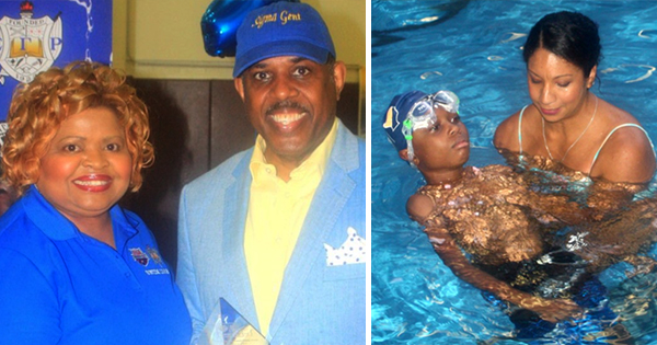Sigma Gamma Rho Sorority, Inc. Kicks Off Summer With Swim Clinic to Teach African Americans Water Safety, Prevent Drownings